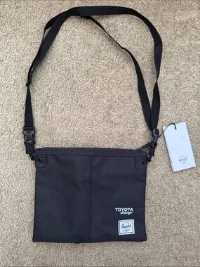 Toyota Racing Black Messenger Crossbody Bag by Herschel